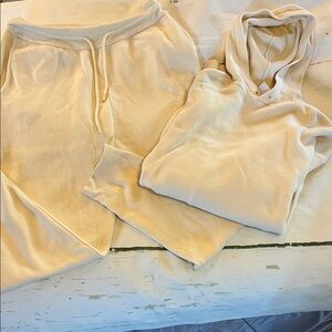 Zara Men’s Off-White Loungewear Set M/L